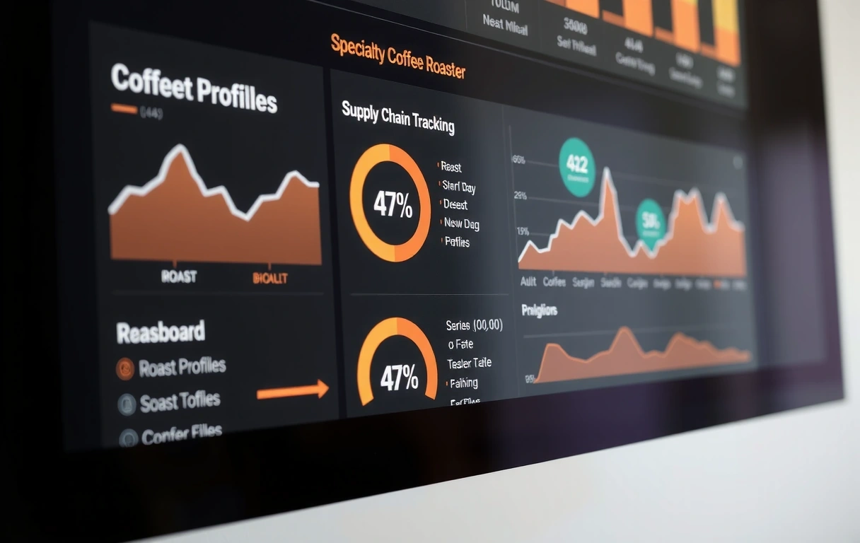 Café Local Rebrand Dashboard
