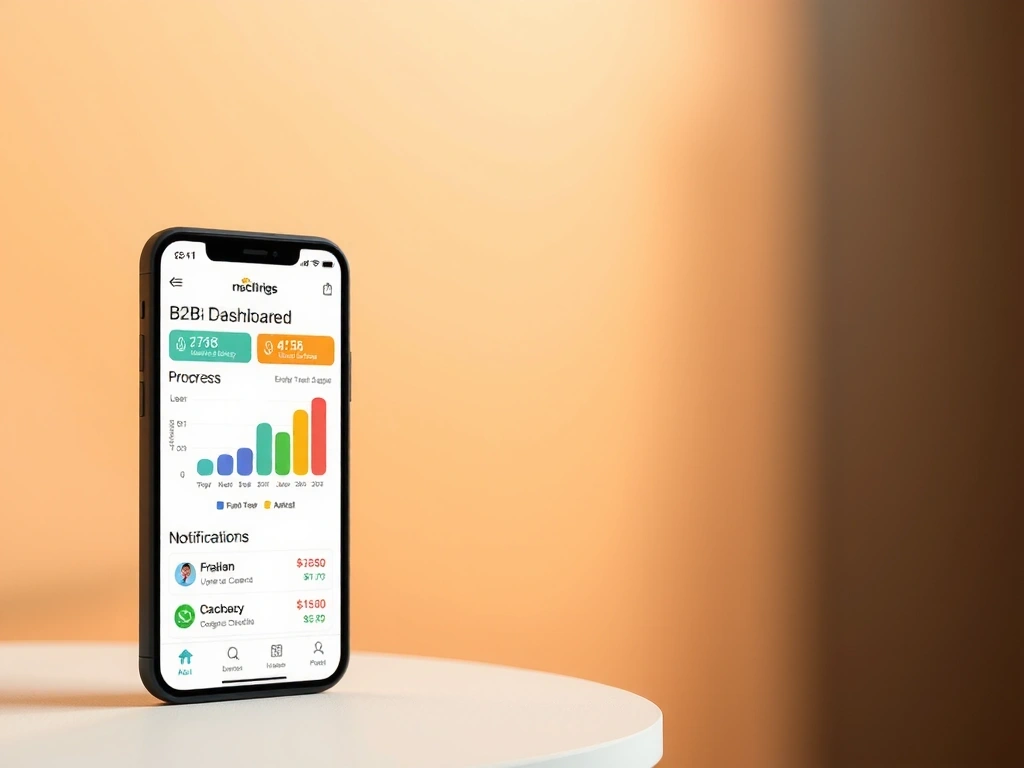 B2B Dashboard Interface